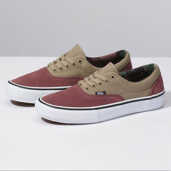 Vans Shoes - Vans Era Pro Suede/Canvas Sneakers Size 8 Women